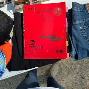 Kurt Cobain Nirvana Notebook